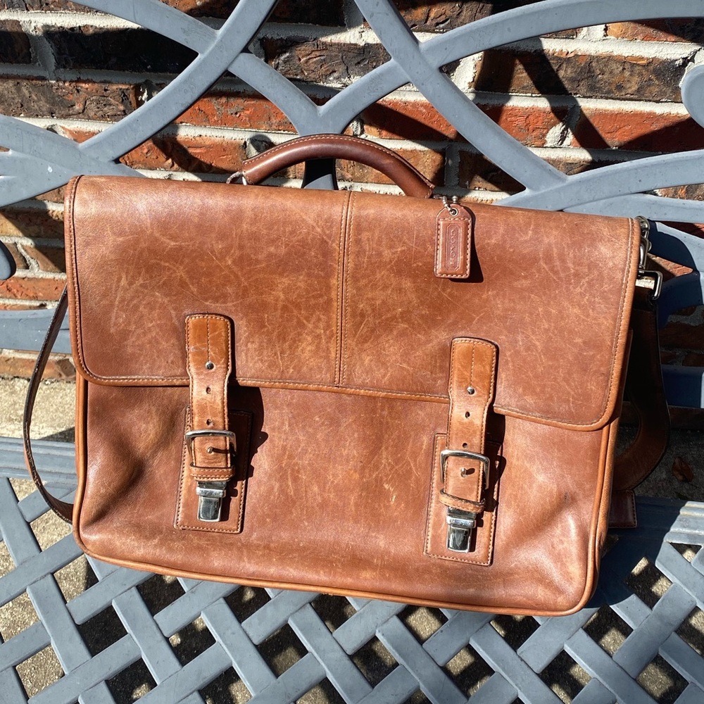 Coach vintage men’s  briefcase